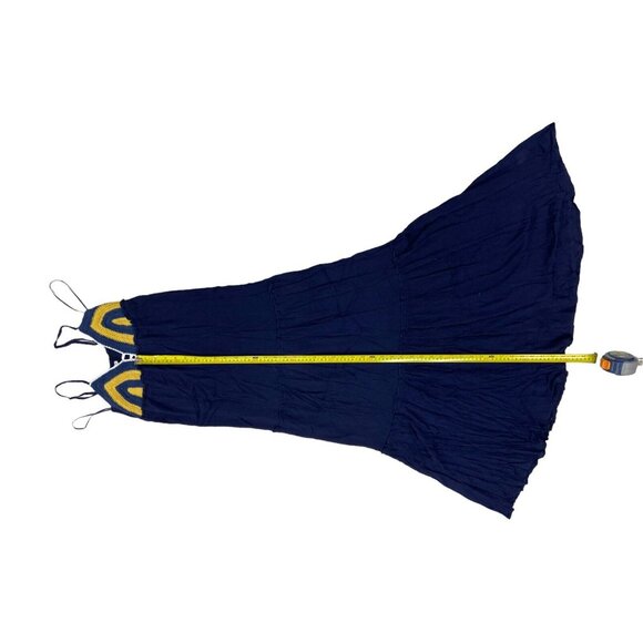 L Love Crochet Sleeveless Small Navy Blue - Picture 2 of 6